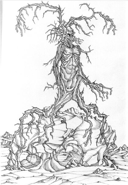 Uomo-albero - Rabbia